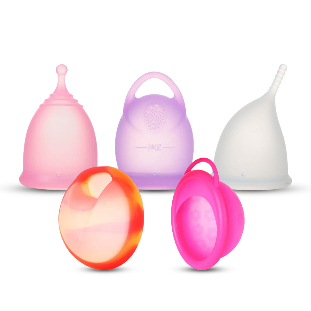 Reusable Period Menstrual Cup Feminine Soft Silicone Eco-Friendly Hygiene Care