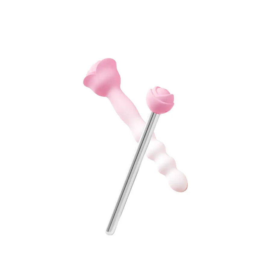 Rosy Arc - APP Control Anal Baton With Detachable Orgasm Pen Vibrator - Frisky Business Adult Sex Toys Shop