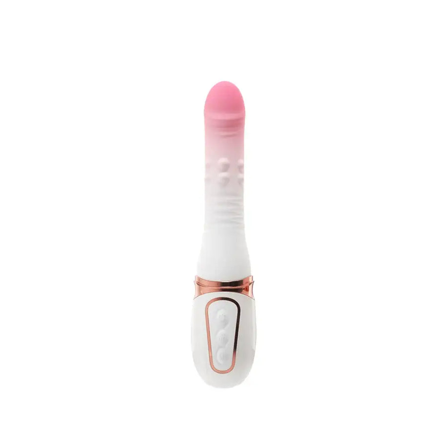 Soul Choice Mi Ai - Ombre Pink Thrusting Sex Machine With Rotating Beads - Frisky Business Adult Sex Toys Shop