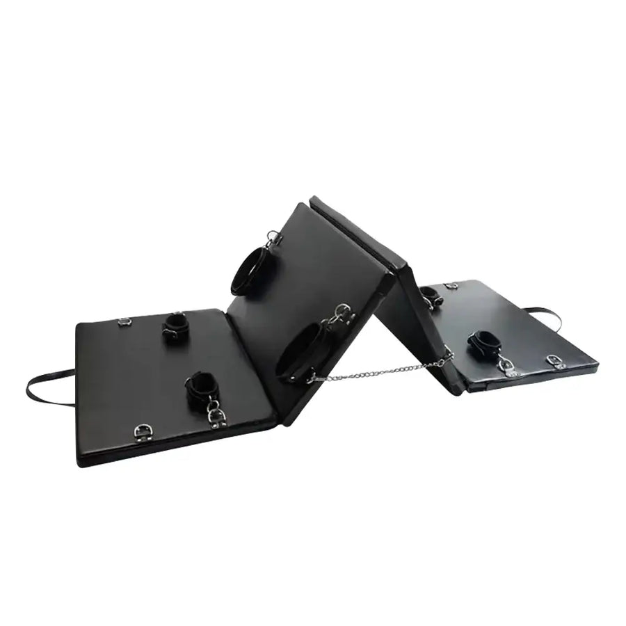 Total Surrender – BDSM Full Body Bondage Foldable Mattress With Multiple Cuff Set - Frisky Business Adult Sex Toys Shop