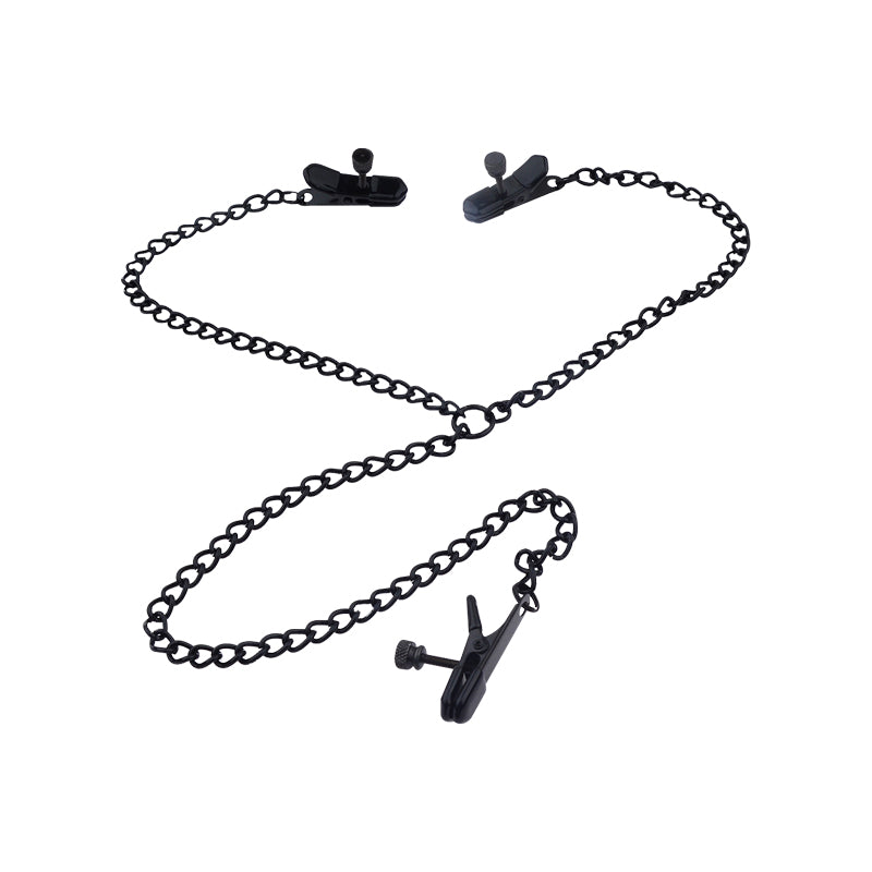 Trinity Ties - Y-shaped Nipple Clamps with Chains