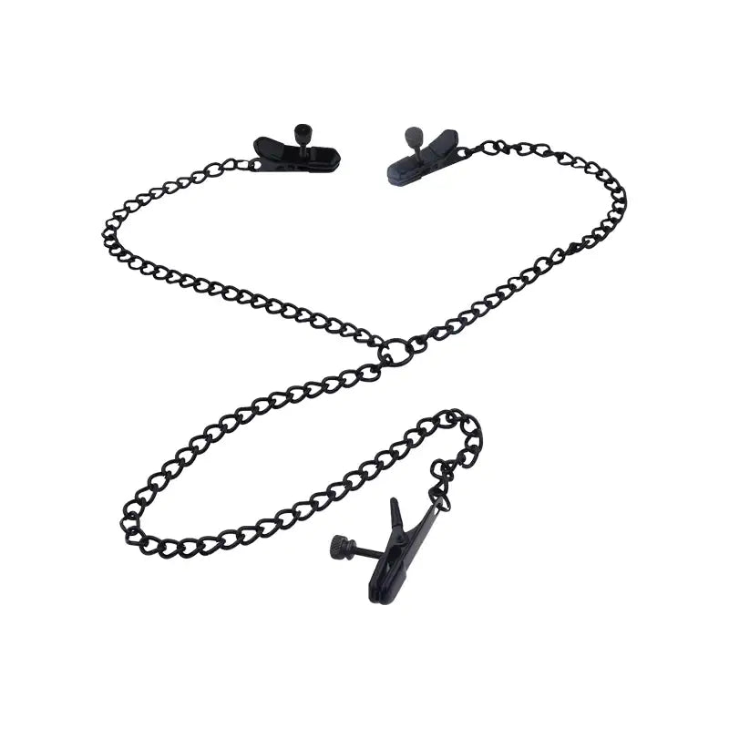 Trinity Ties - Y-shaped Nipple Clamps with Chains - Frisky Business Adult Sex Toys Shop