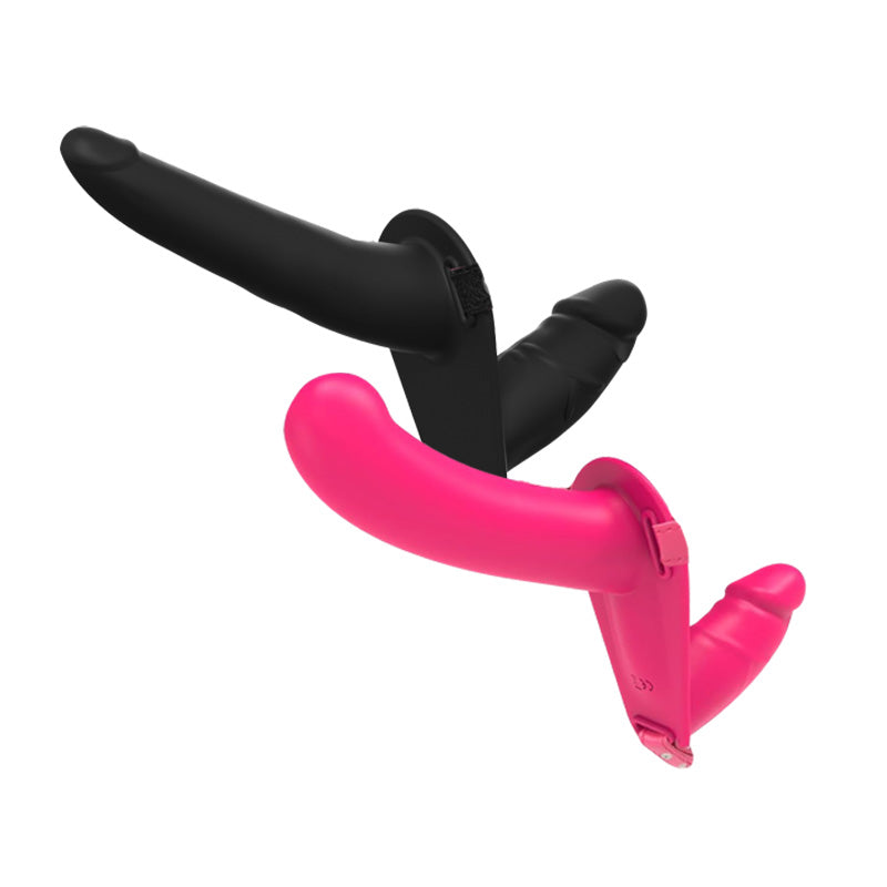 United Intimate - Dual-ended Strap-On Vibrating Dildo
