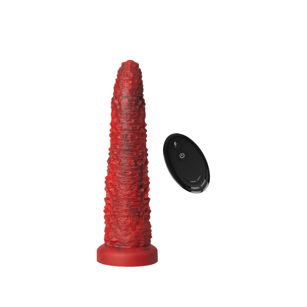 UntamedTease - Beast Tongue Thrusting Dildo Remote Control Vibrator