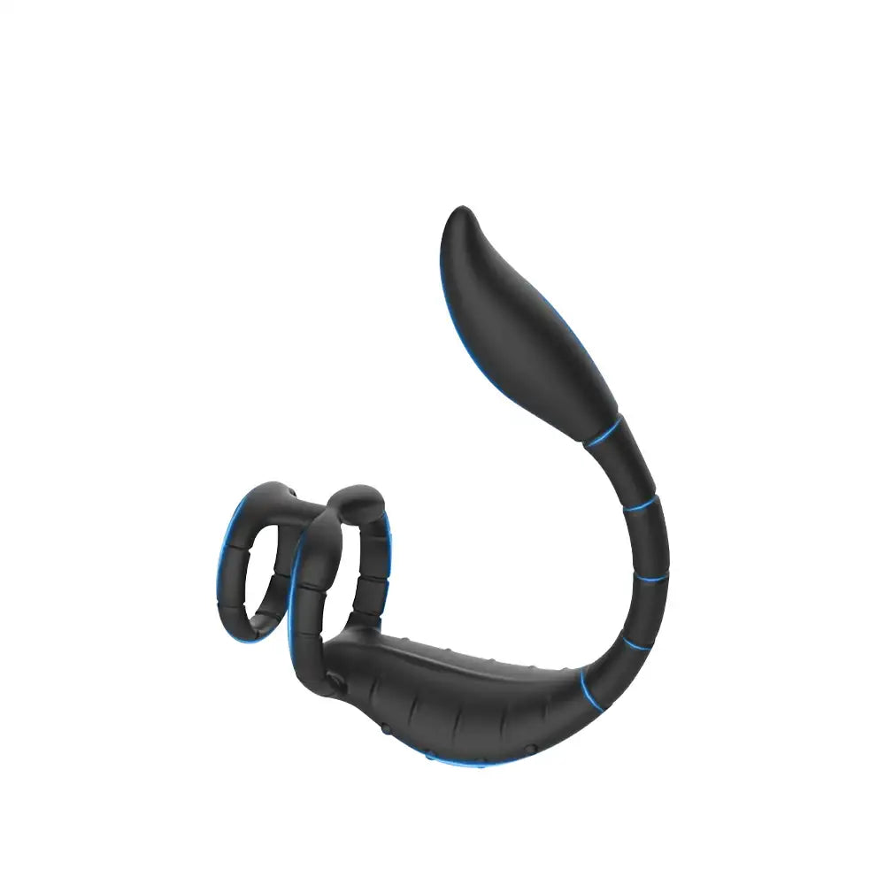 Venom Touch – APP Control Anal Vibrator Duo Loop Cock Ring - Frisky Business Adult Sex Toys Shop