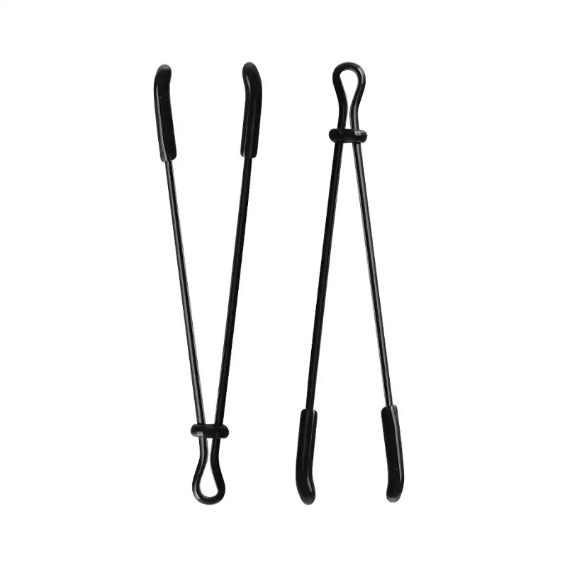 Vow V - V-Shaped Black Nipple Clamps - Frisky Business Adult Sex Toys Shop