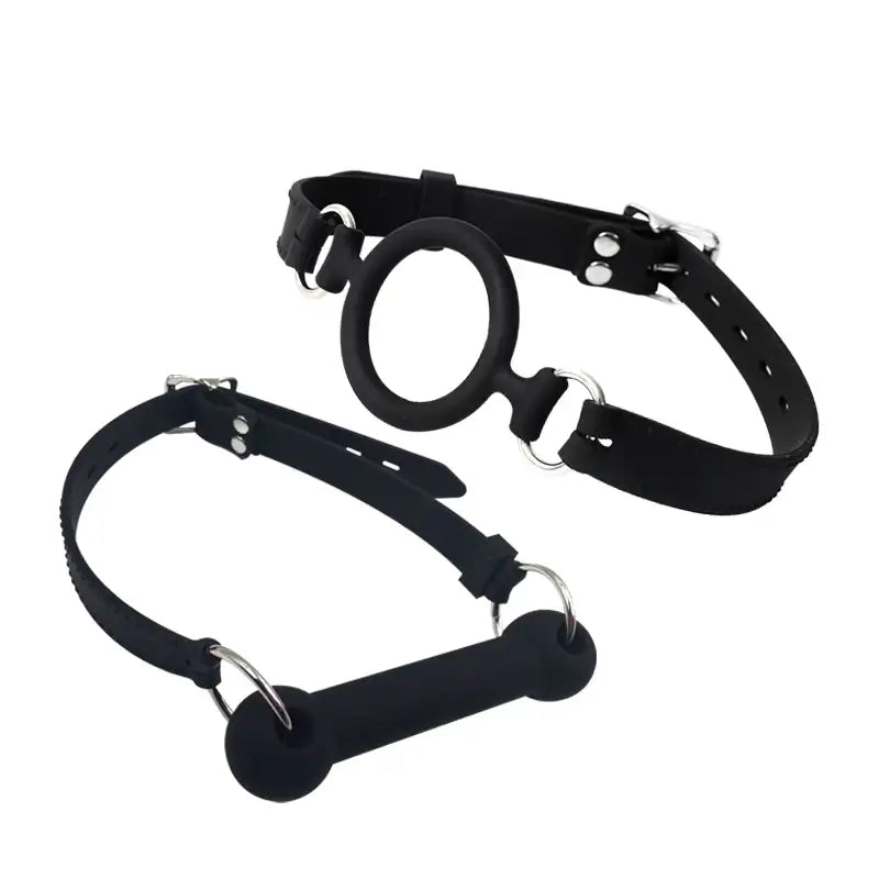 Wide Wonders - BDSM Silicone Mouth Gag - Frisky Business Adult Sex Toys Shop