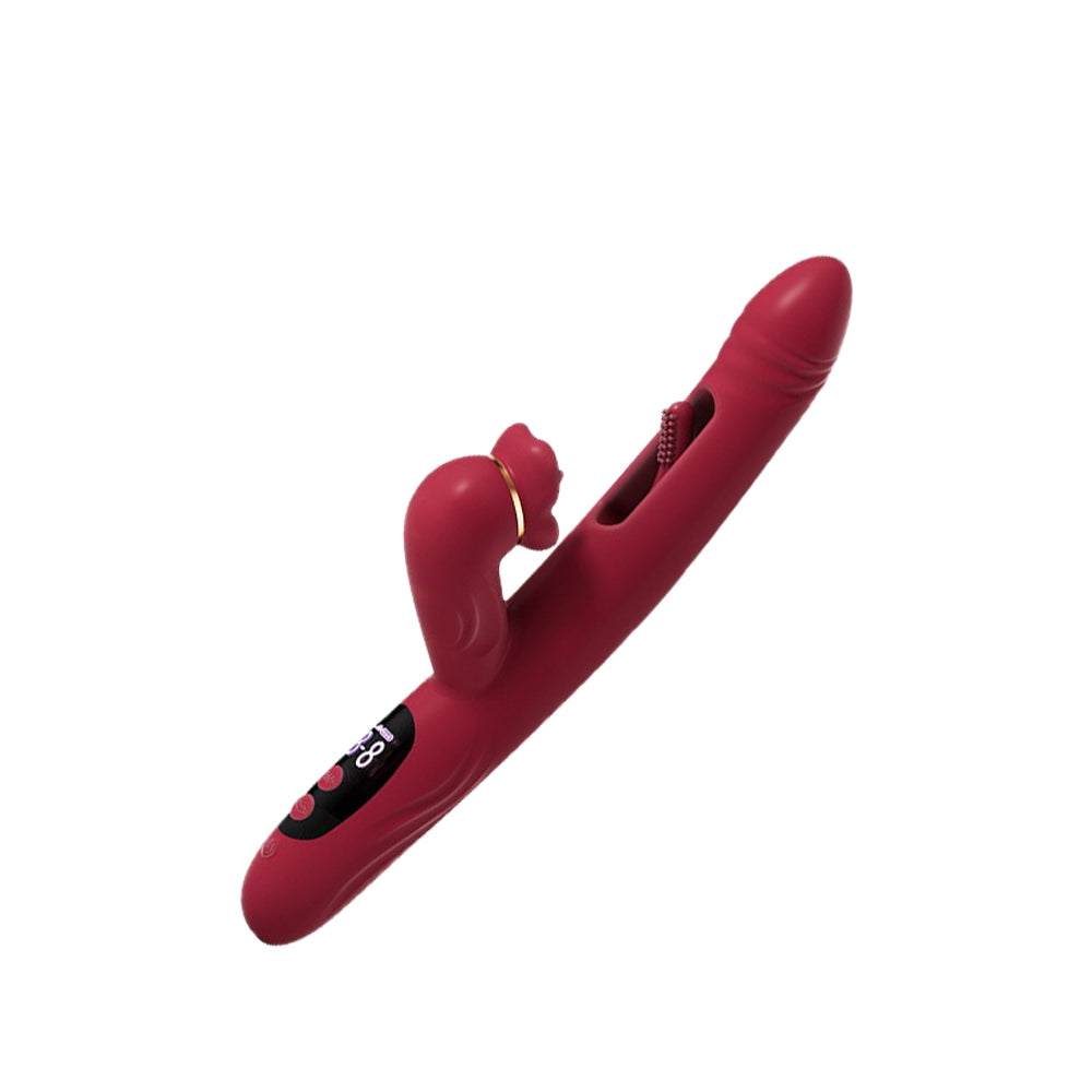 Wink N’Flick - Fingering G-Spot Clitoral Licking Simulation Vibrator