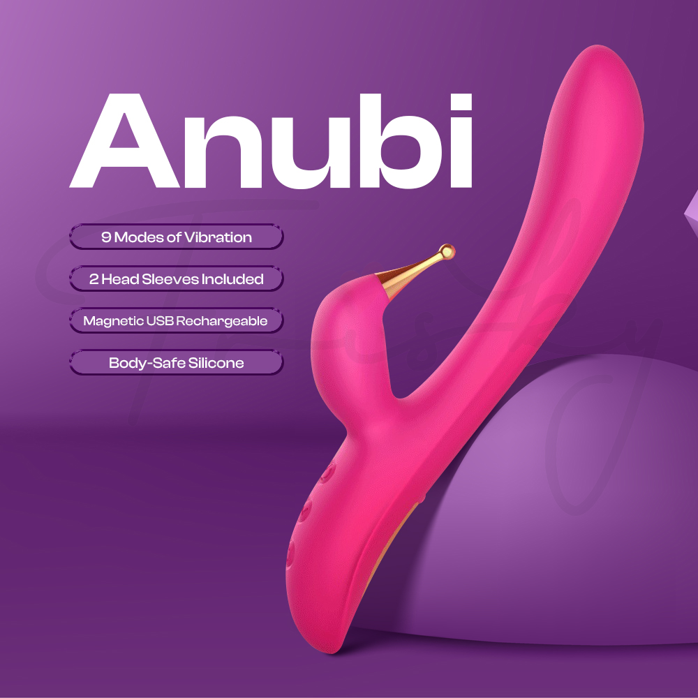 Anubi - G-spot Clitoris Stimulation, Adult Female Rechargeable Vibrator