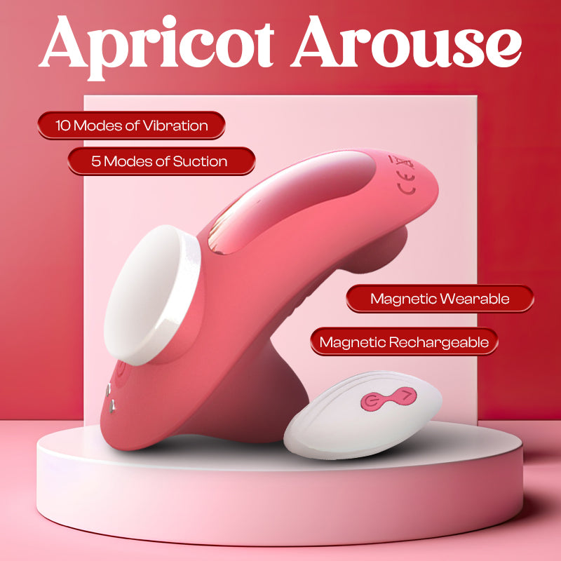 Apricot Arouse – Magnetic Wearable Vibrator