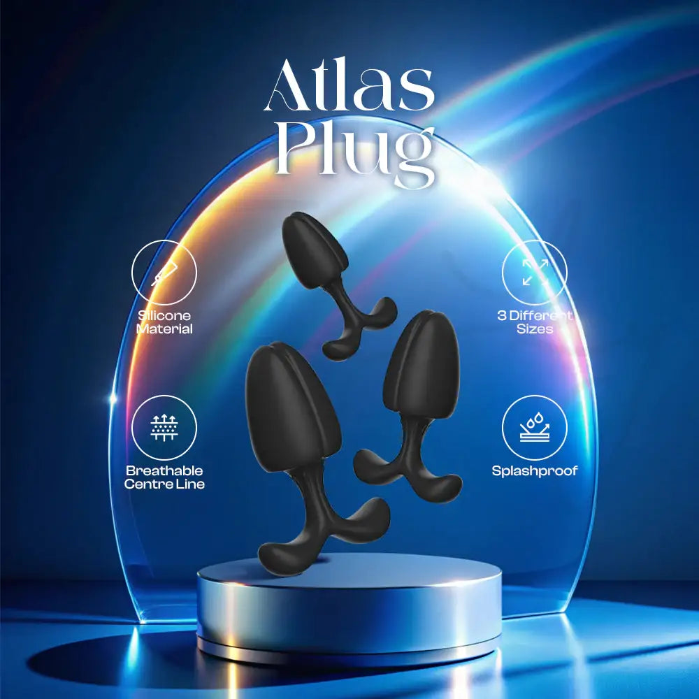 Atlas Plug – Silicone Butt Plug - Frisky Business Adult Sex Toys Shop