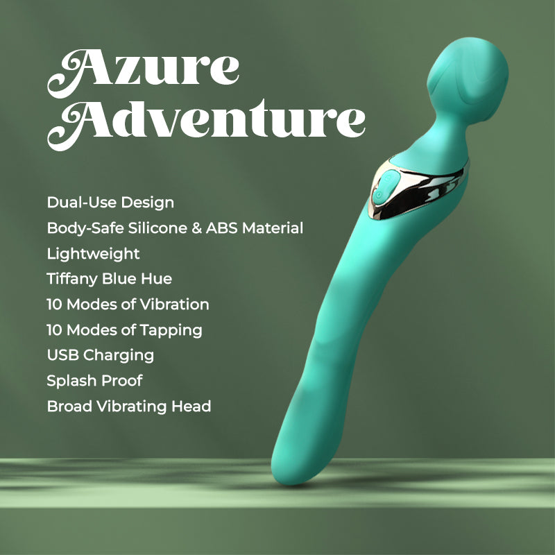 Azure Adventure – Wand Vibrator