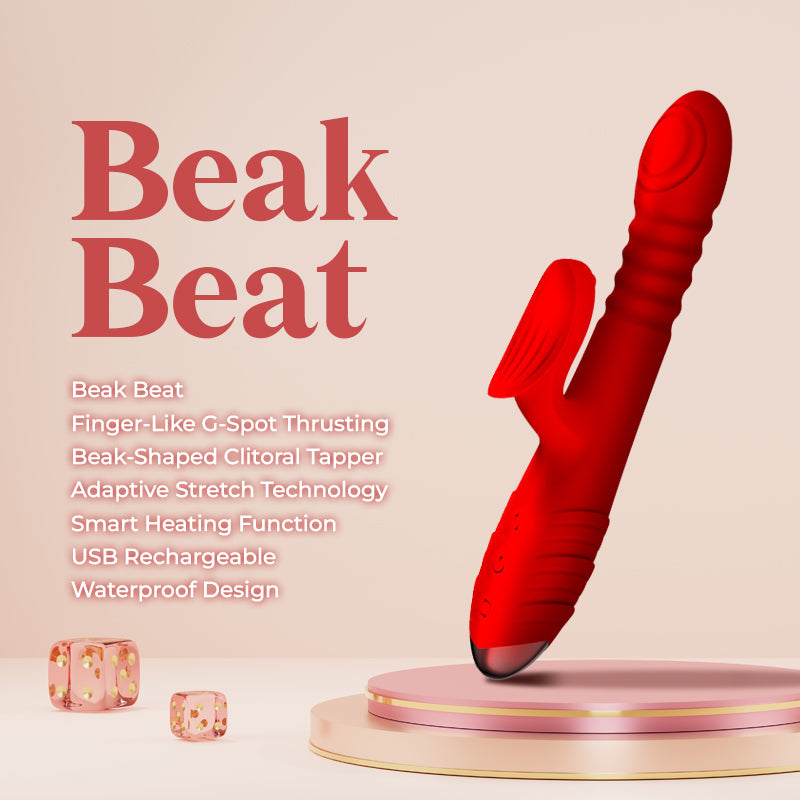 Beak Beat – Thrusting Tapping Vibrator