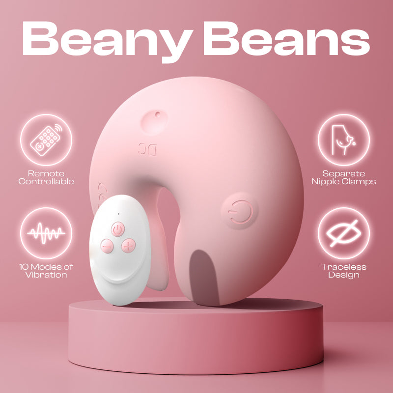 Beany Beans - Wireless Vibrating Nipple Clamps