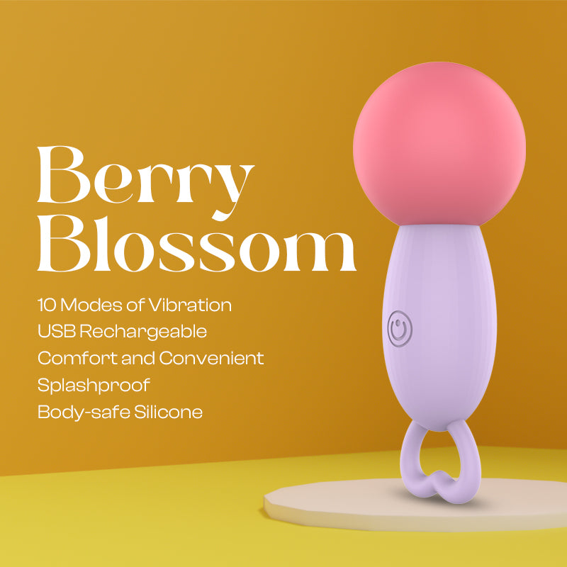 Berry Blossom – Mini Vibrator