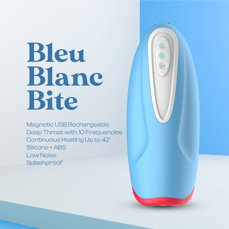 Bleu Blanc Bite - Automatic Man Masturbator