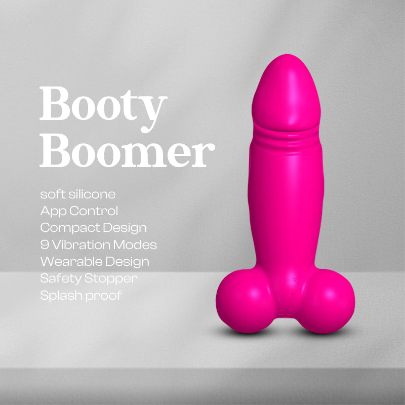 Booty Boomer - Mini Wearable Anal Plug