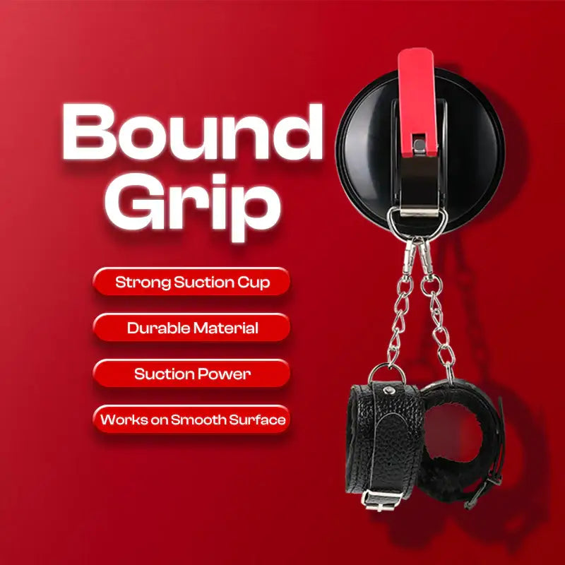 Bound Grip - Suction Cup Handcuffs - Frisky Business Adult Sex Toys Shop