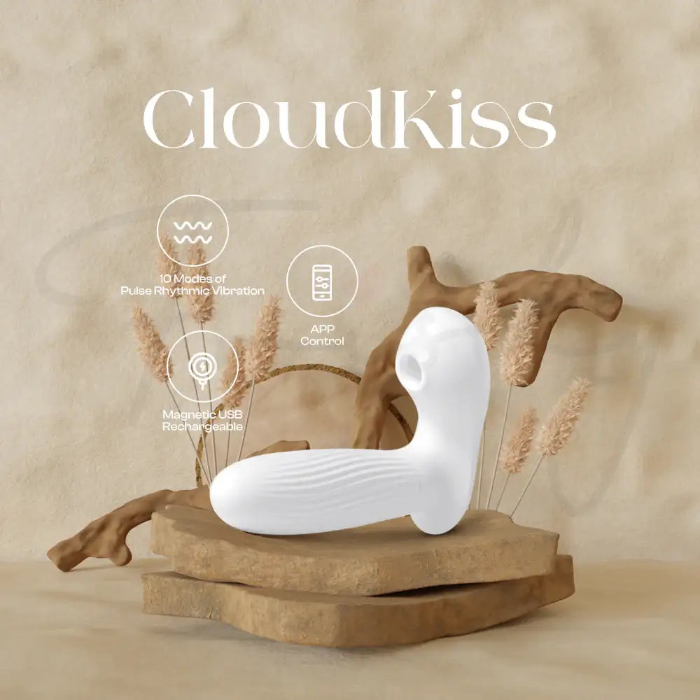 CloudKiss - APP Control Wearable Egg + Suction Vibrator - Frisky Business Adult Sex Toys Shop