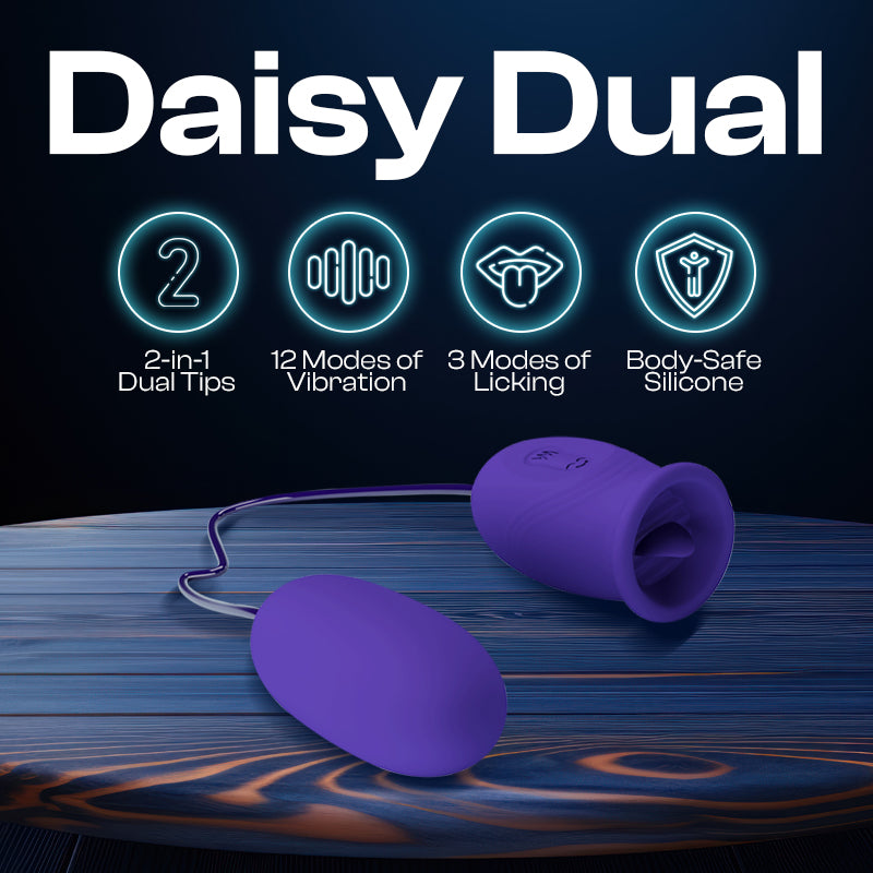 Daisy Dual - Dual Female Egg Vibrator