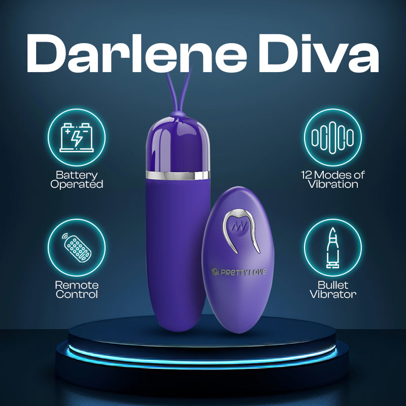 Darlene Diva - Remote Control Bullet Vibrator