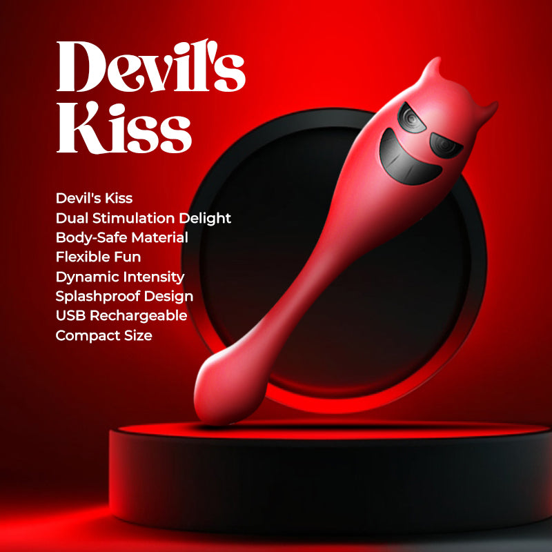 Devil's Kiss – Dual Stimulation Suction Vibrator