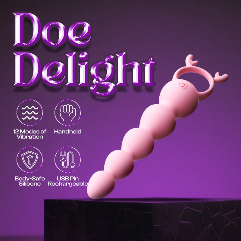 Doe Delight - APP Control Vibrating Anal Baton