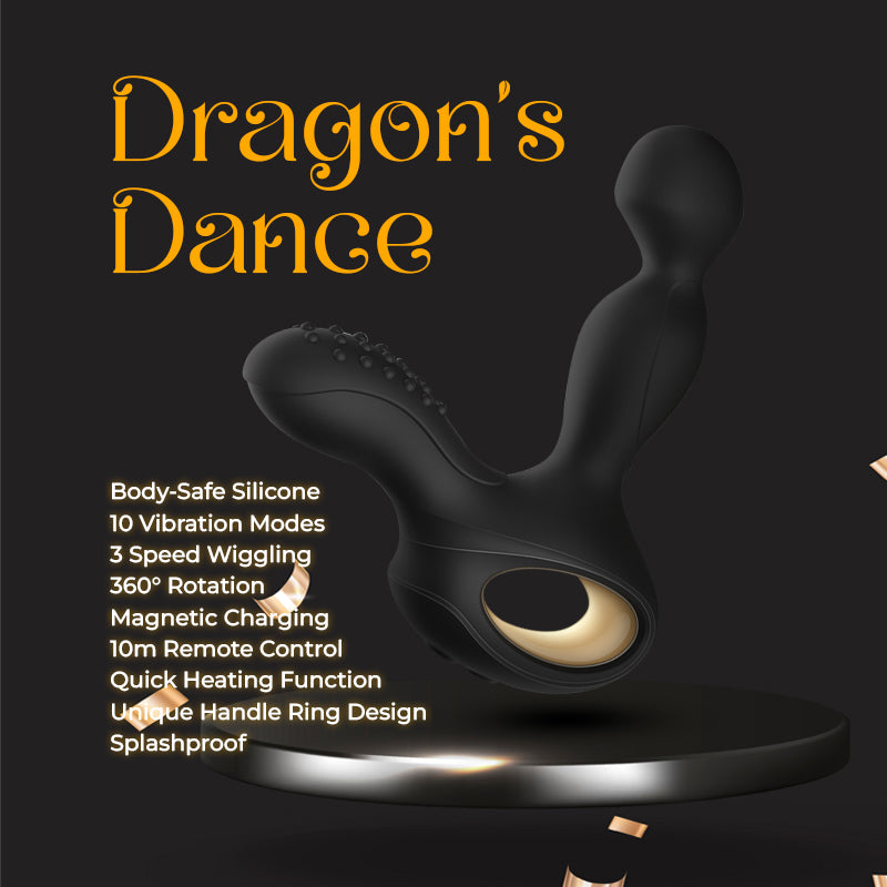 Dragon's Dance - Wiggling Vibrating Prostate Vibrator