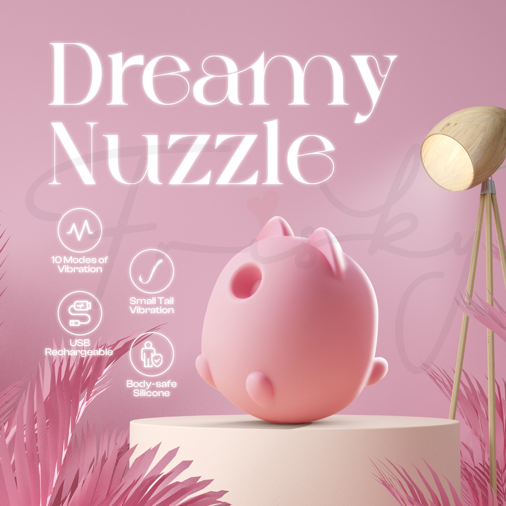Dreamy Nuzzle – APP Control Suction Vibrator