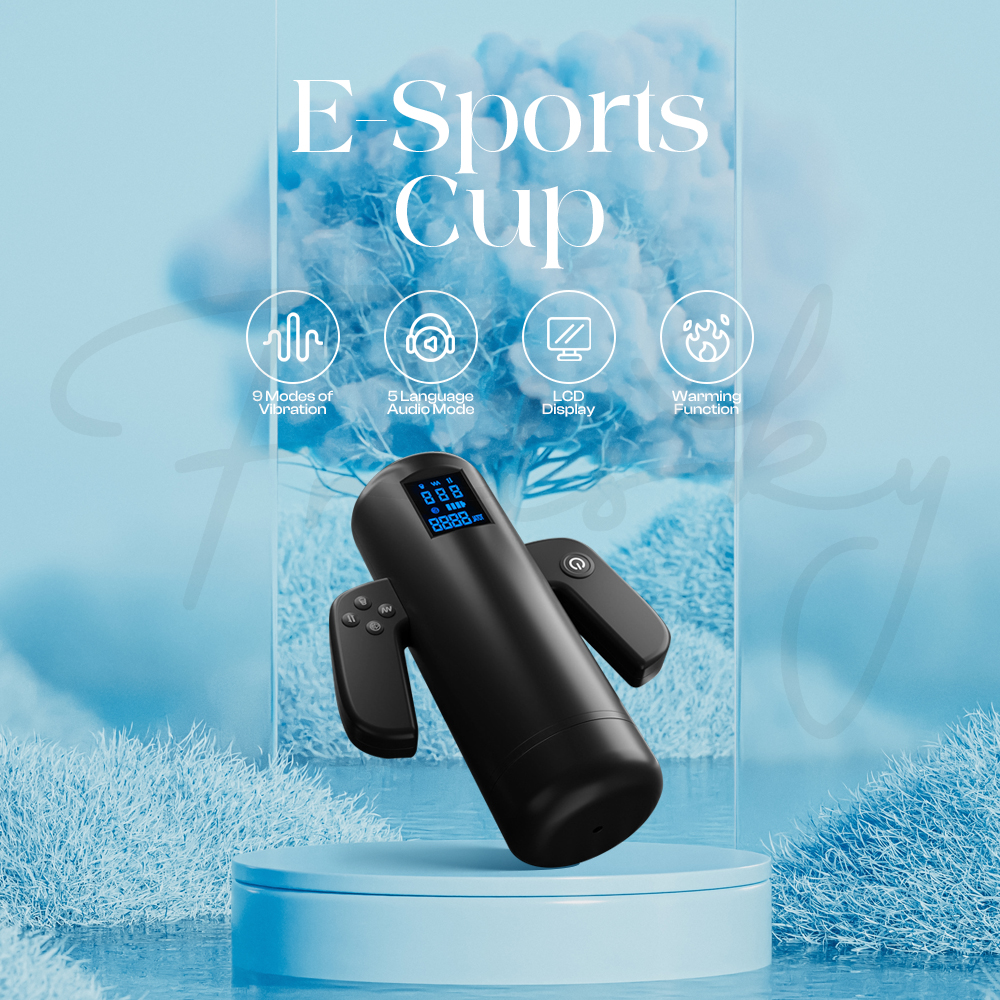 E-Sports Cup - Automatic Thrusting, Suction Masturbator