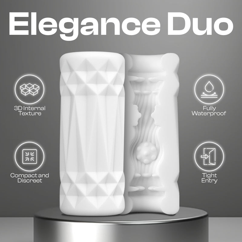 Elegance Duo - Manual Male Masturbator