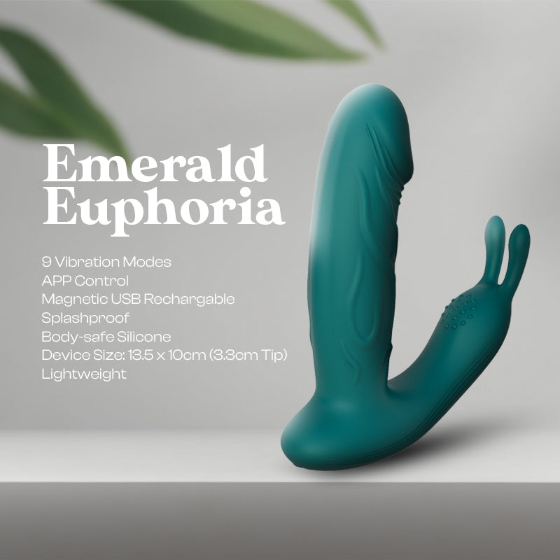 Emerald Euphoria – Wearable Vibrator