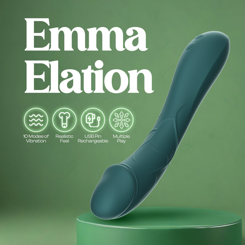 Emma Elation - Dildo-Shaped Female G-Spot Vibrator