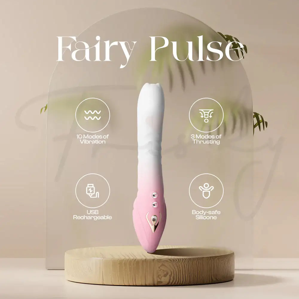 Fairy Pulse - Thrusting G-Spot Vibrator - Frisky Business Adult Sex Toys Shop