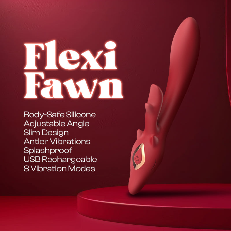 Flexi Fawn – Dual Stimulation G Spot Vibrator