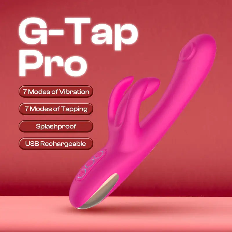 G-Tap Pro - Female G-Spot Vibrator With Tapping - Frisky Business Adult Sex Toys Shop