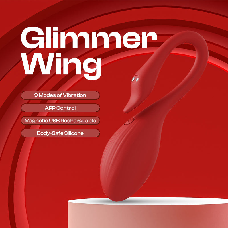 Glimmer Wing - Female APP Control Wearable Egg Vibrator