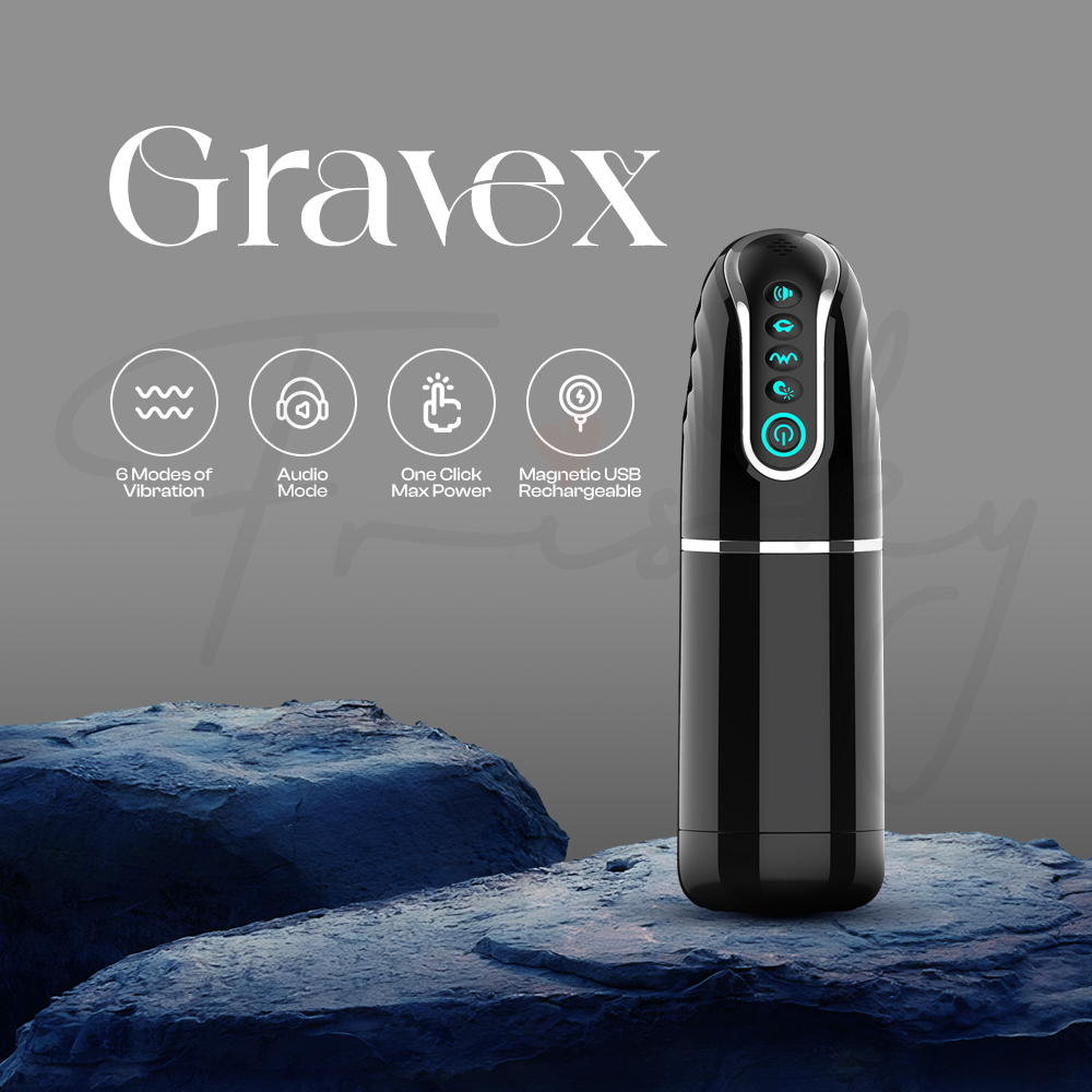 Gravex - App Control Suction Masturbator Trainer