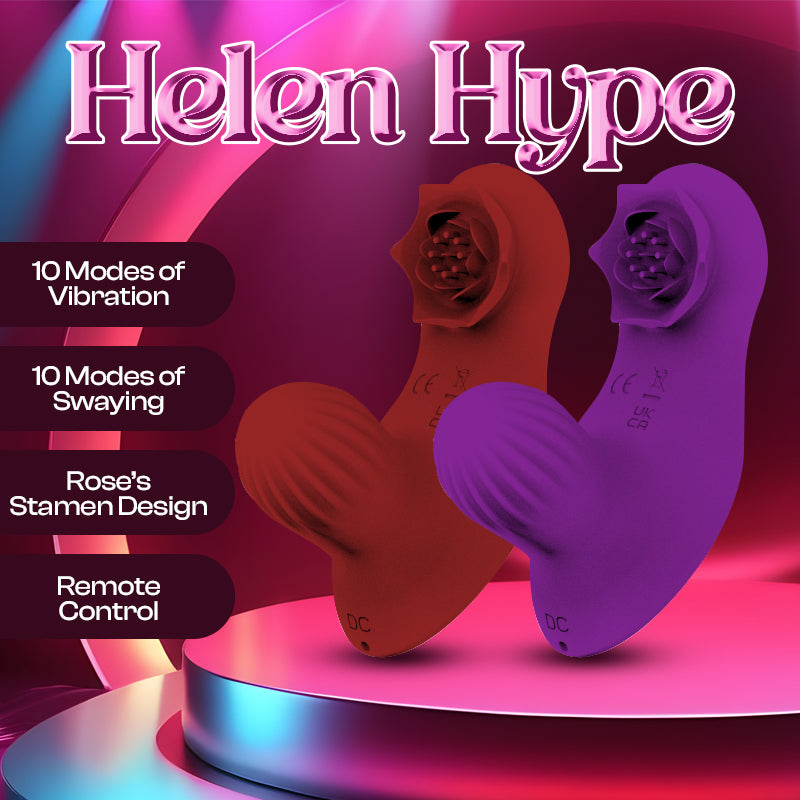 Helen Hype - Swaying Wearable Vibrator with Remote Control