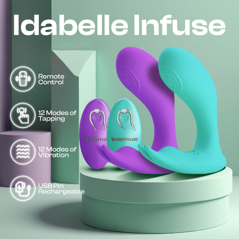 Idabelle Infuse - Remote Control Multi-Functional Wearable Vibrator