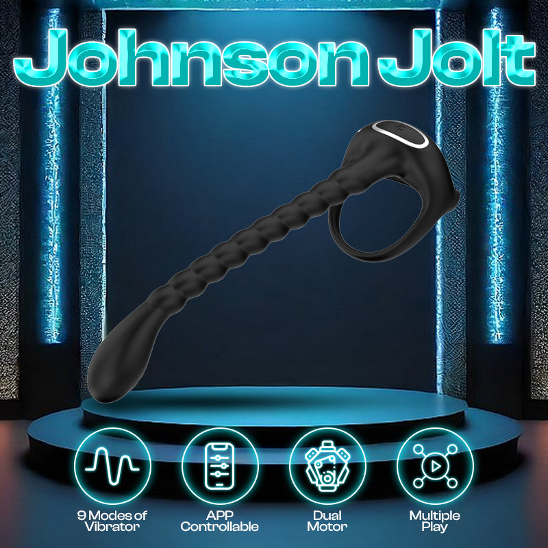 Johnson Jolt - APP Control Penis Stimulator with Cock Ring