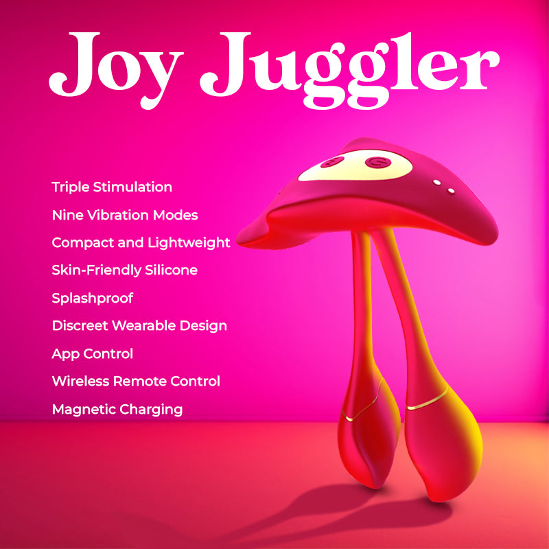 Joy Juggler- Triple Stimulation Wearable Vibrator