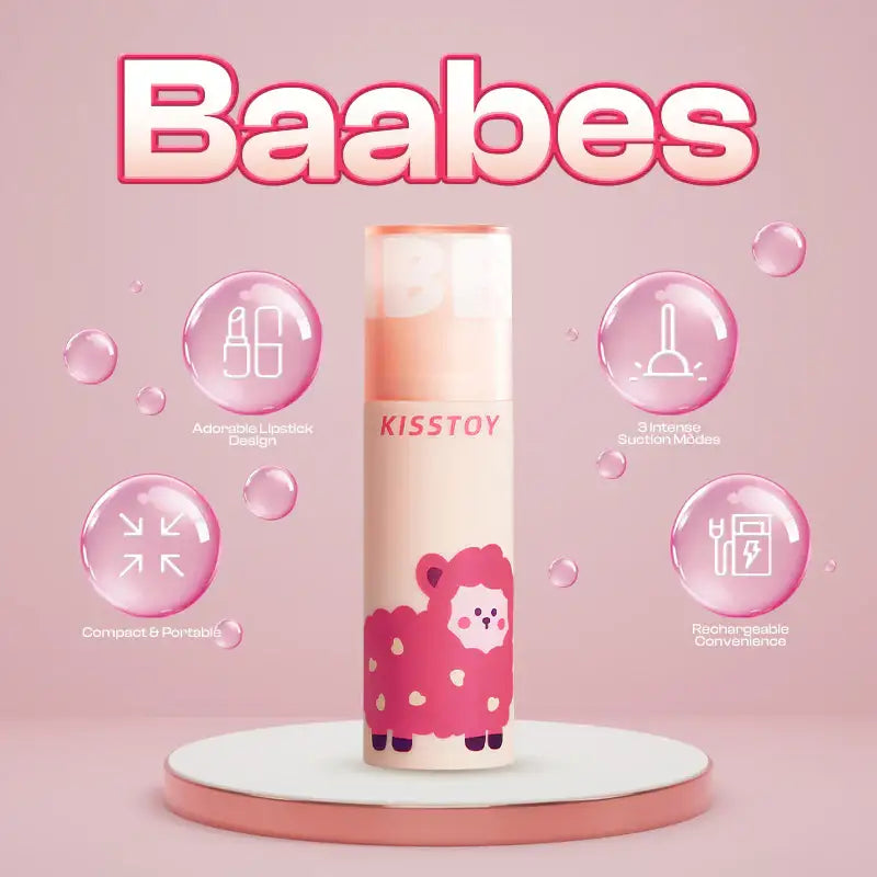 KISSTOY® Baabes Rechargeable Oral Masturbator for Targeted Stimulation and Comfort Singapore