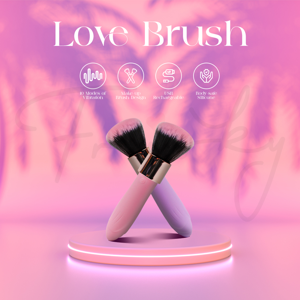 Love Brush - G-Spot Vibrator, Adult Female Rechargeable Sex Toys