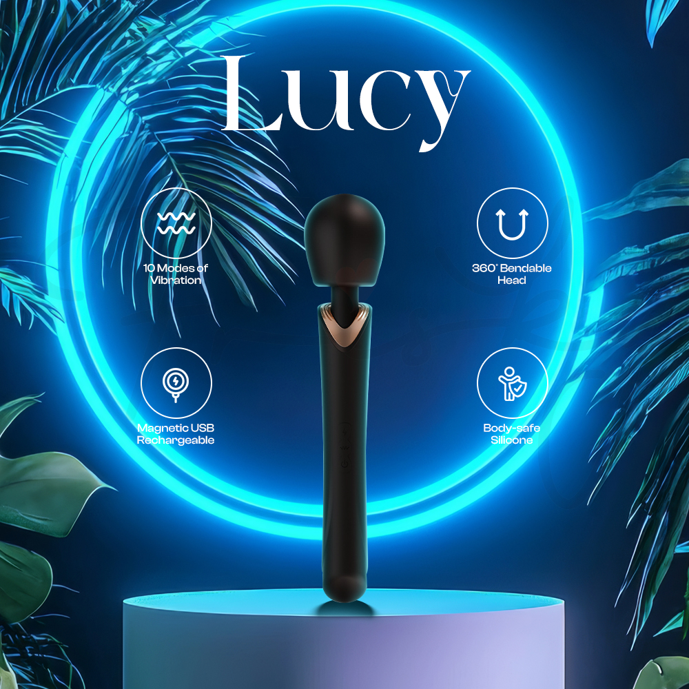 Lucy- Large AV Wand Vibrator