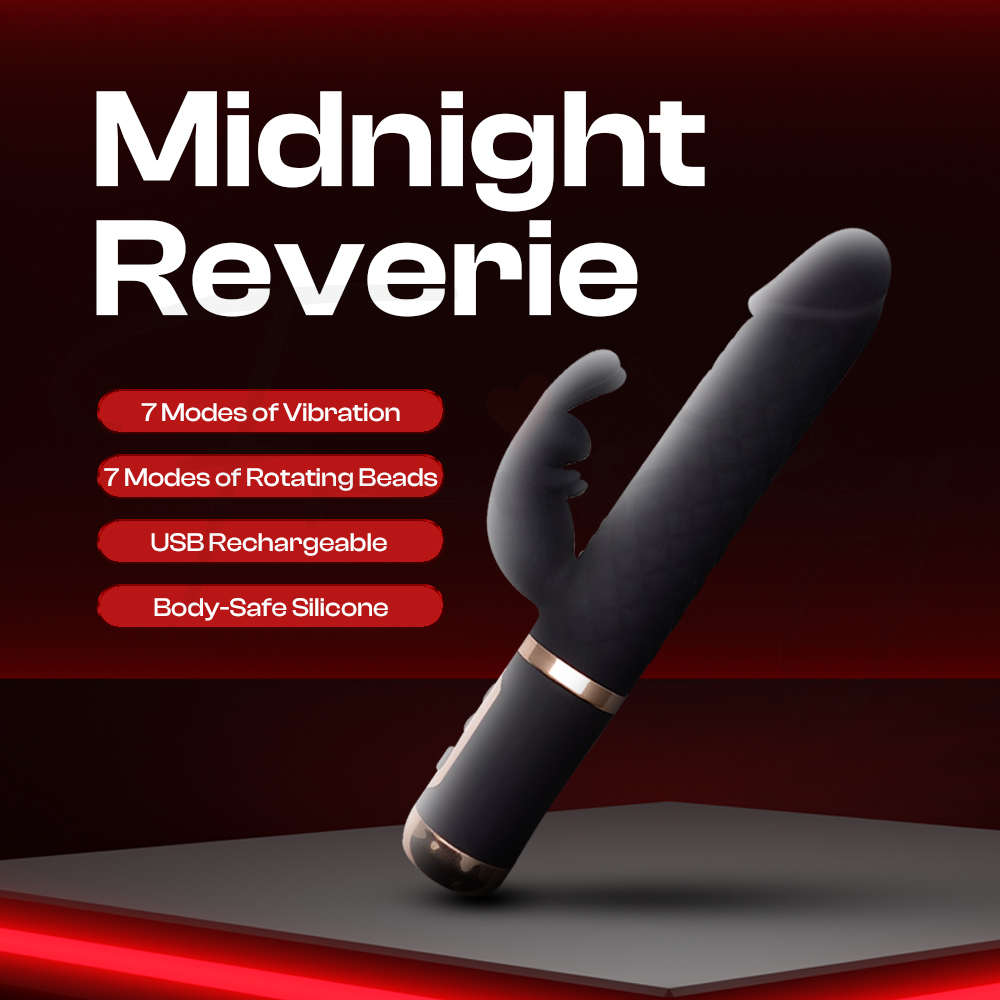 Midnight Reverie – Rotating Beads Rabbit G-Spot Vibrator