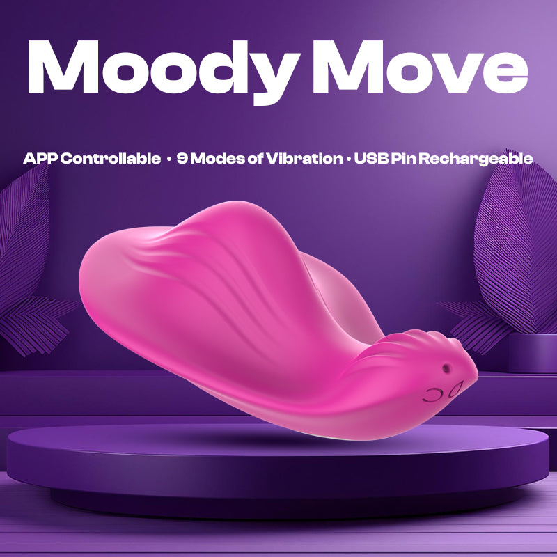 Moody Move - Mini APP Control Wearable Vibrator