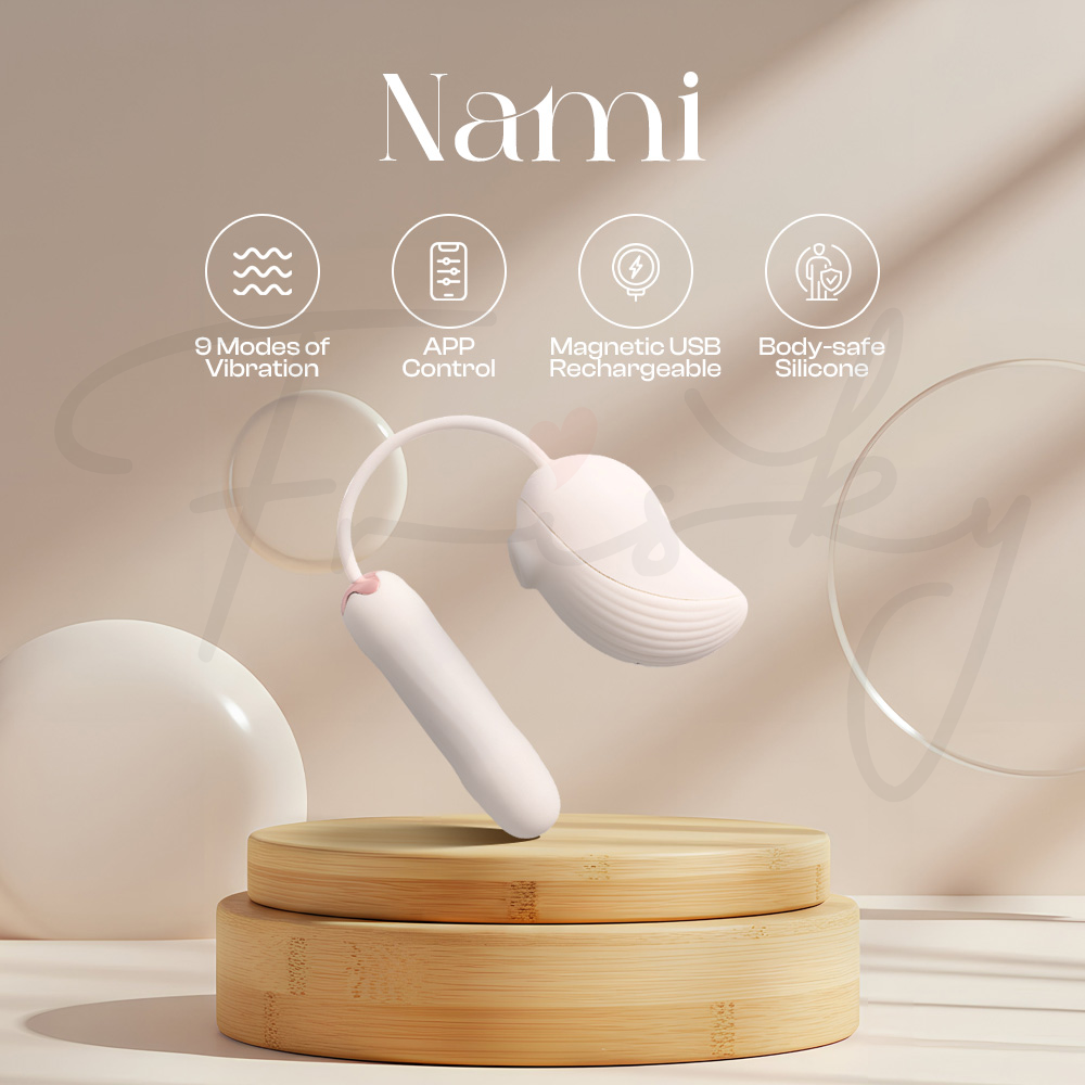 Nami – APP Control 2-in-1 Thrusting Vibrator with Suction