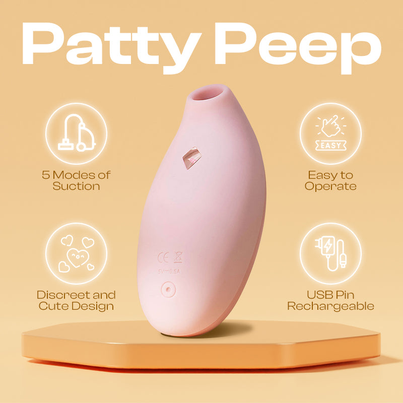 Patty Peep - Female Sucking Vibrator