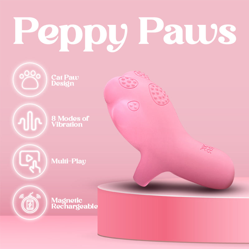 Peppy Paws - Female Finger Vibrator